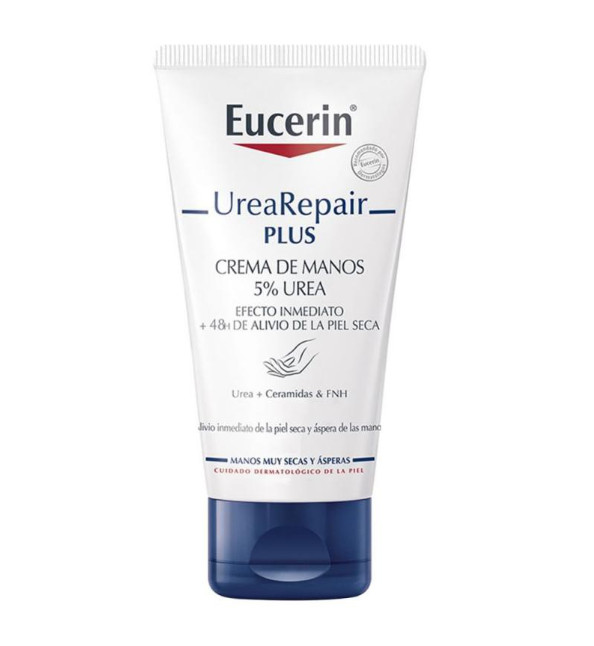 Comprar en Gran Farmacia Andorra EUCERIN UreaRepair PLUS Crema de Manos 5 % Urea + Ceramida y NMF