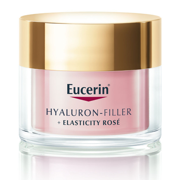 Comprar en Gran Farmacia Andorra EUCERIN Hyaluron-Filler + Elasticity Día Rosé FPS 30 Crema de día antienvejecimiento para un cutis rosado, radiante y fresco.