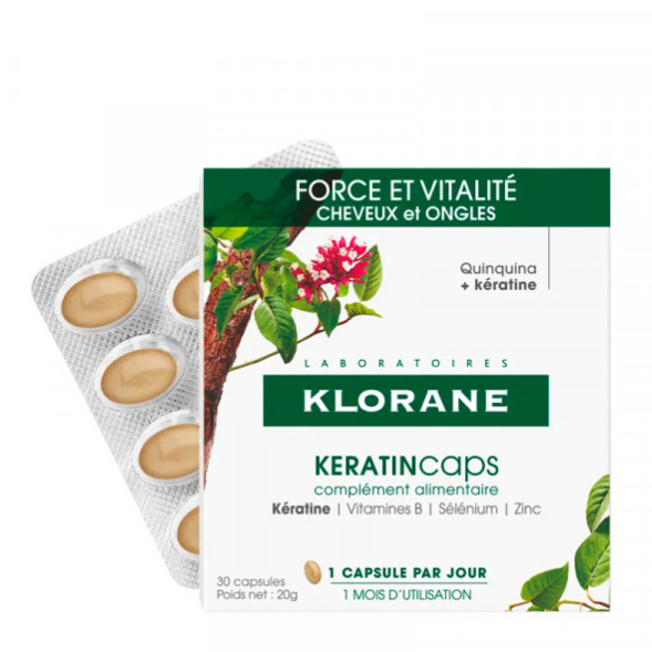 Comprar en Gran Farmacia Andorra KLORANE KeratinCaps - Complemento alimenticio