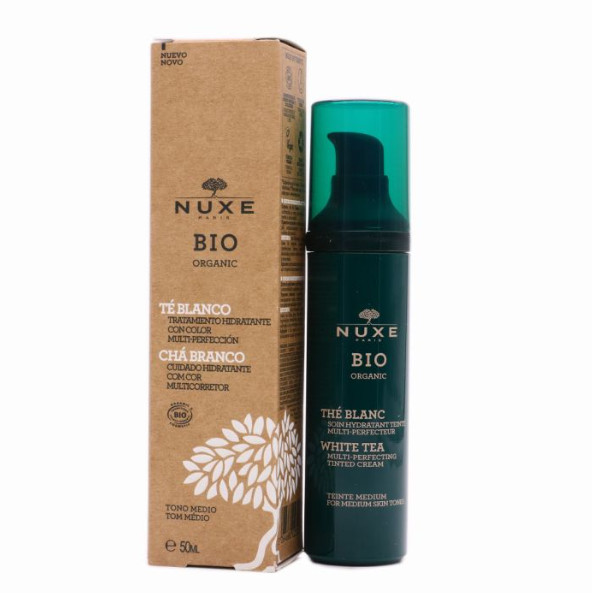 Comprar en Gran Farmacia Andorra NUXE Tratamiento Hidratante con Color Multi-perfeccionador - tono medio, NUXE BIO 50 ml