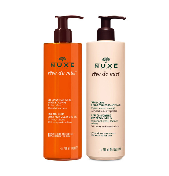 Comprar en Gran Farmacia Andorra NUXE Dúo gel limpiador y Crema Corporal Rêve de Miel