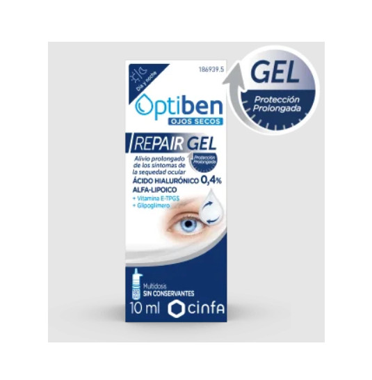 Comprar en Gran Farmacia Andorra OPTIBEN ALIVIO SEQUEDAD OCULAR EN GEL