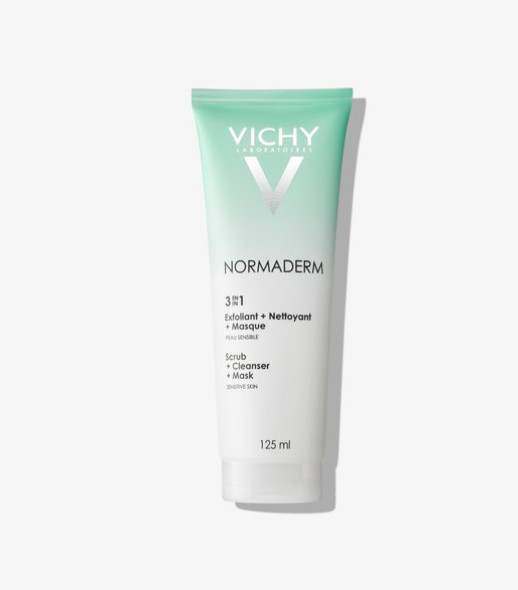 Comprar en Gran Farmacia Andorra VICHY 3 IN 1 EXFOLIANTE + LIMPIADOR + MASCARILLA