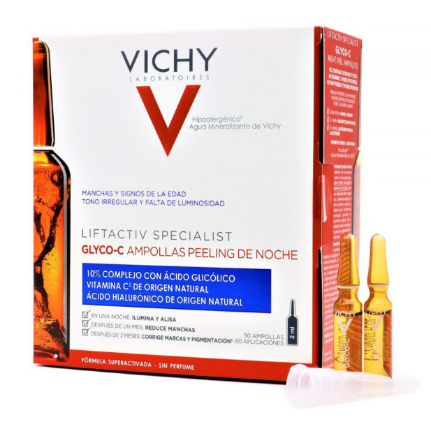 Comprar en Gran Farmacia Andorra VICHY AMPOLLAS PEELING GLYCO-C NOCHE