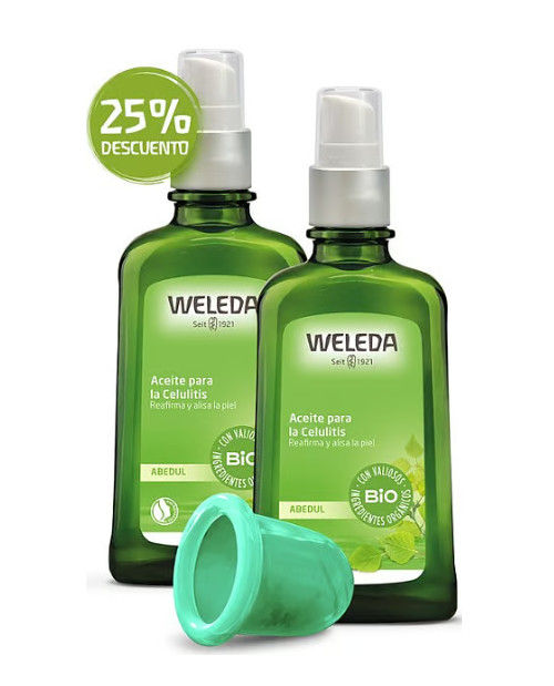 Comprar en Gran Farmacia Andorra WELEDA Aceite de abedul para la celulitis doble pack