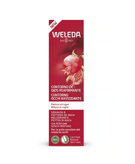Comprar en Gran Farmacia Andorra WELEDA Contorno de Ojos Reafirmante de Granada y Péptidos de Maca