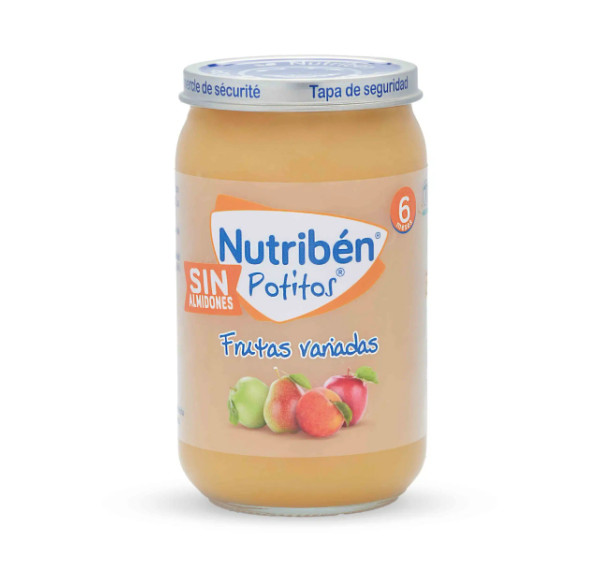 Comprar en Gran Farmacia Andorra NUTRIBEN Potito Frutas variadas Sin Almidones