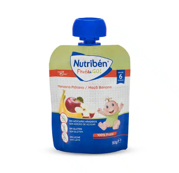 Comprar en Gran Farmacia Andorra NUTRIBEN Fruta & GO! Manzana y plátano