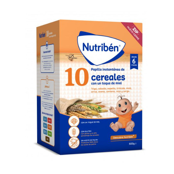 Comprar en Gran Farmacia Andorra NUTRIBEN Nutribén® 10 Cereales con un toque de miel