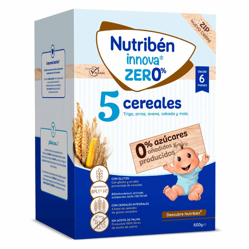 Comprar en Gran Farmacia Andorra Nutribén Innova® Zero% 5 Cereales 500g