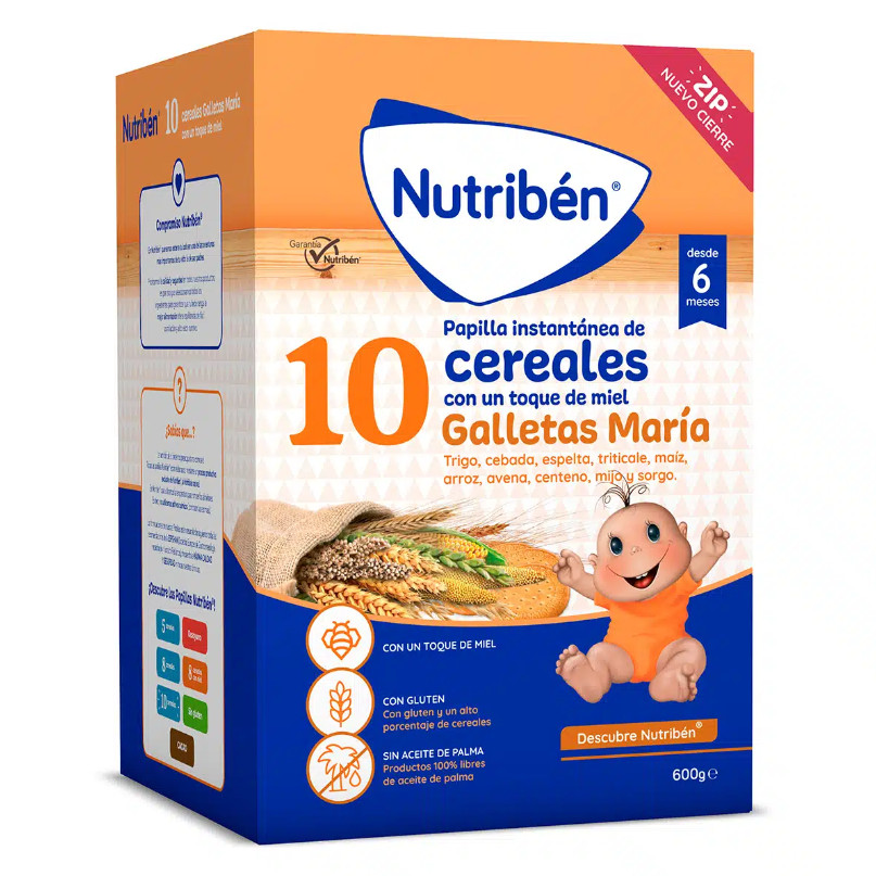 Comprar en Gran Farmacia Andorra Nutribén® 10 Cereales con un toque de miel y Galletas María