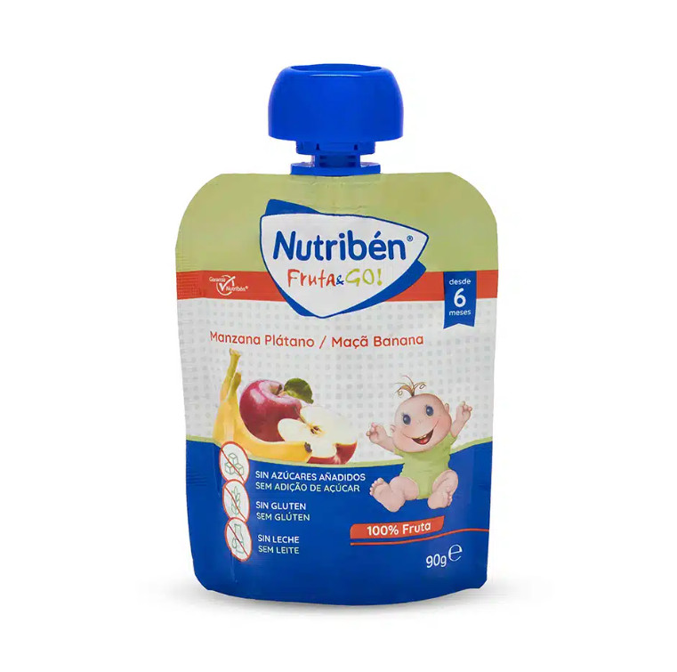 Comprar en Gran Farmacia Andorra NUTRIBEN Fruta & GO! Manzana y plátano