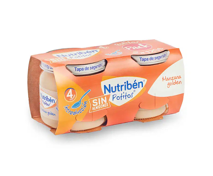Comprar en Gran Farmacia Andorra NUTRIBEN Potito Introducción a la manzana Golden (Bipack)