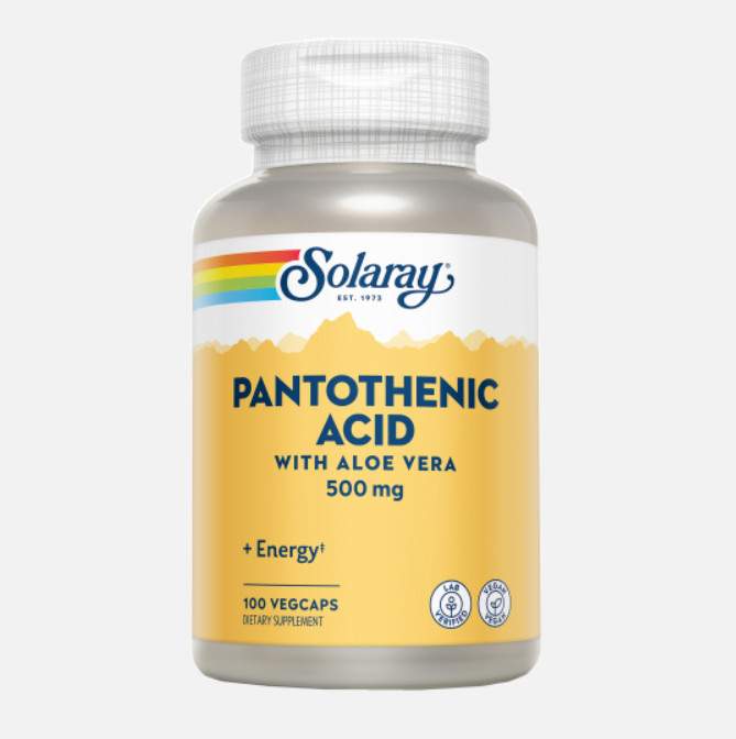 Comprar en Gran Farmacia Andorra SOLARAY Pantothenic Acid - 100 VegCaps.