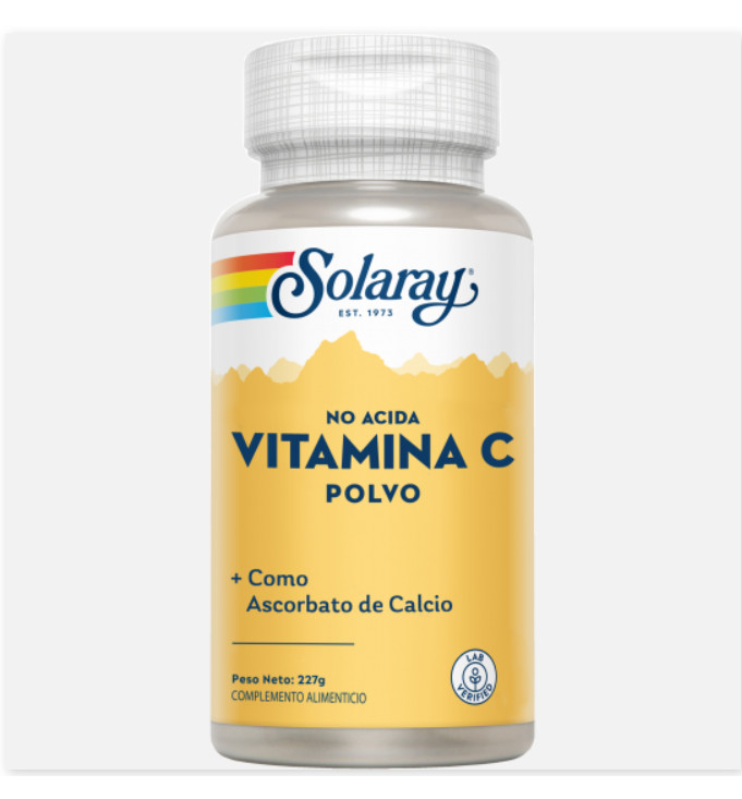 Comprar en Gran Farmacia Andorra SOLARAY Vitamin C Polvo No Acida 5000 Mg - 227 G.