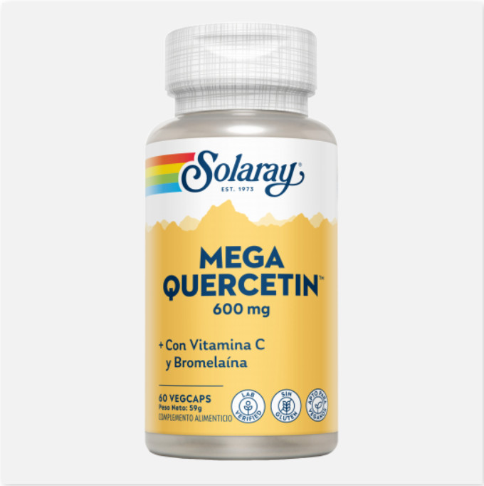 Comprar en Gran Farmacia Andorra SOLARAY Mega Quercetin™- 60 VegCaps.