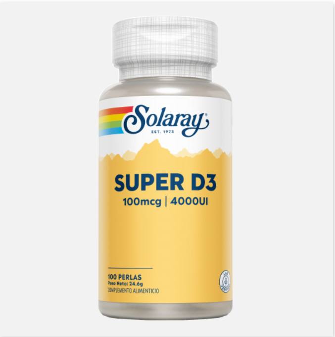 Comprar en Gran Farmacia Andorra SOLARAY Super D3 - 4000 UI - 100 Perlas